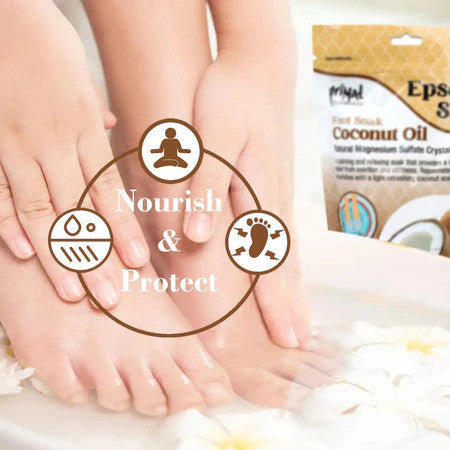Coconut Oil Epsom Salt Foot Soak Feet