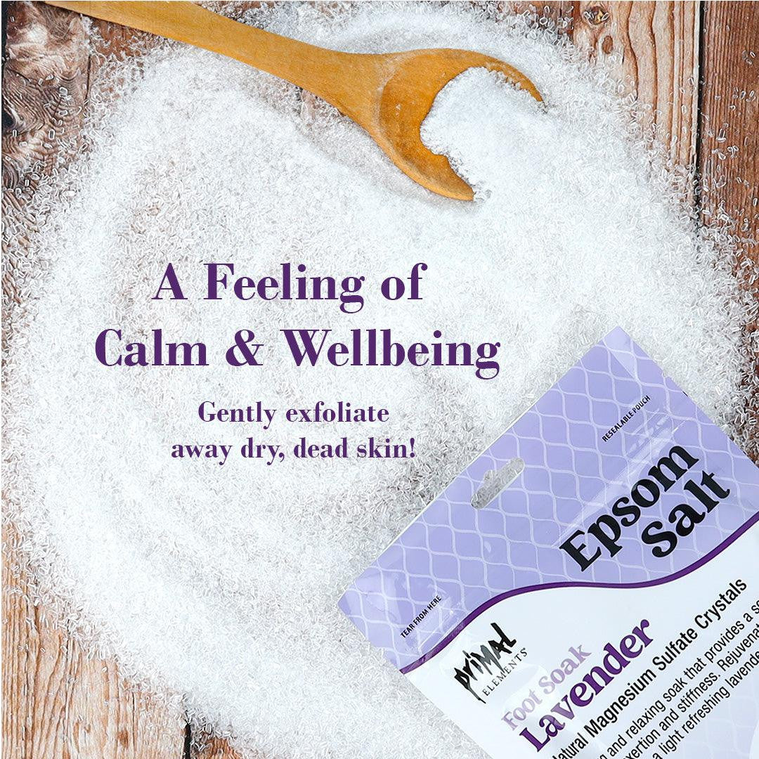 Lavender Epsom Salt Foot Soak Key Benefits