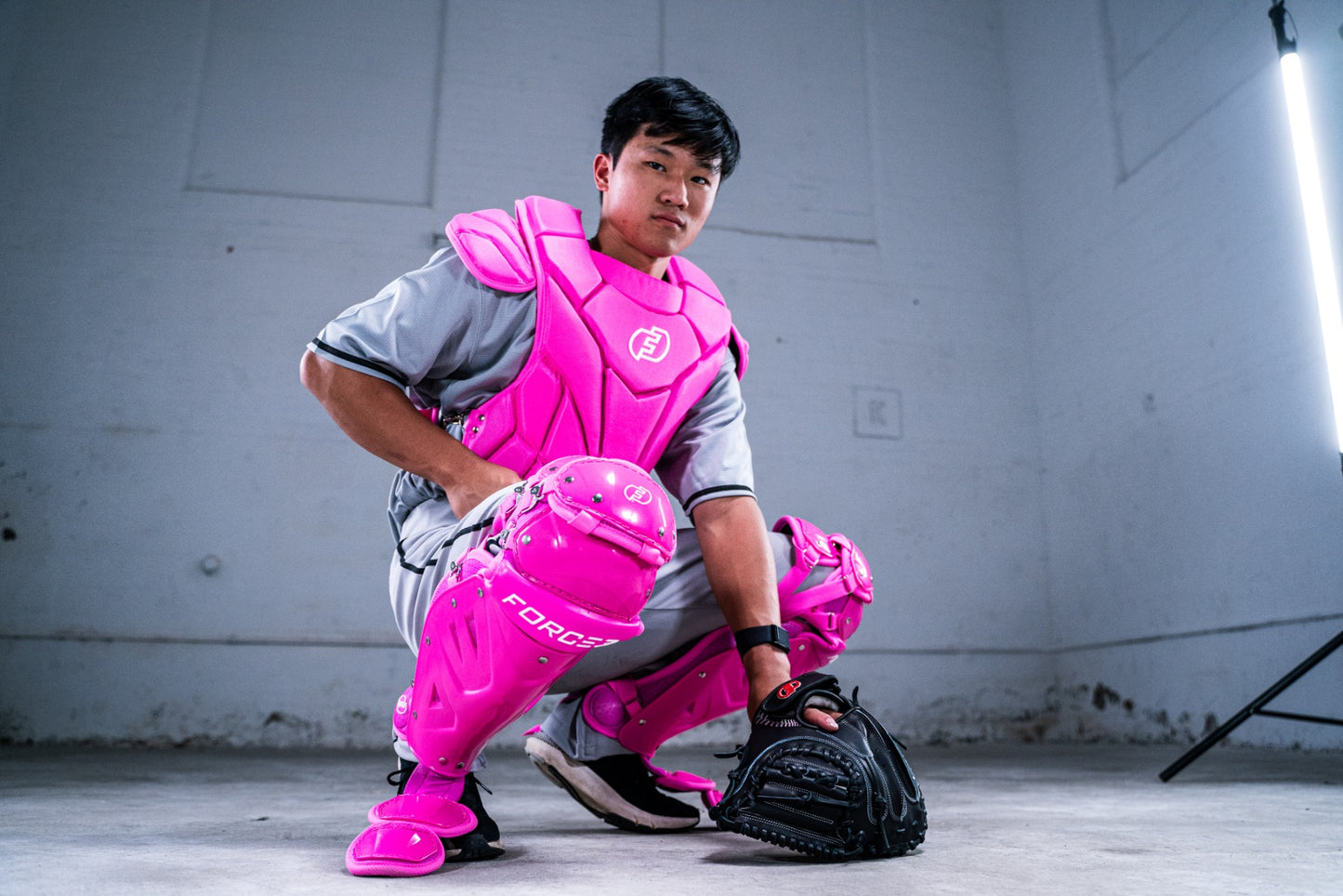 Solid State Defender Catcher Shin Guards with Dupont™ Kevlar®