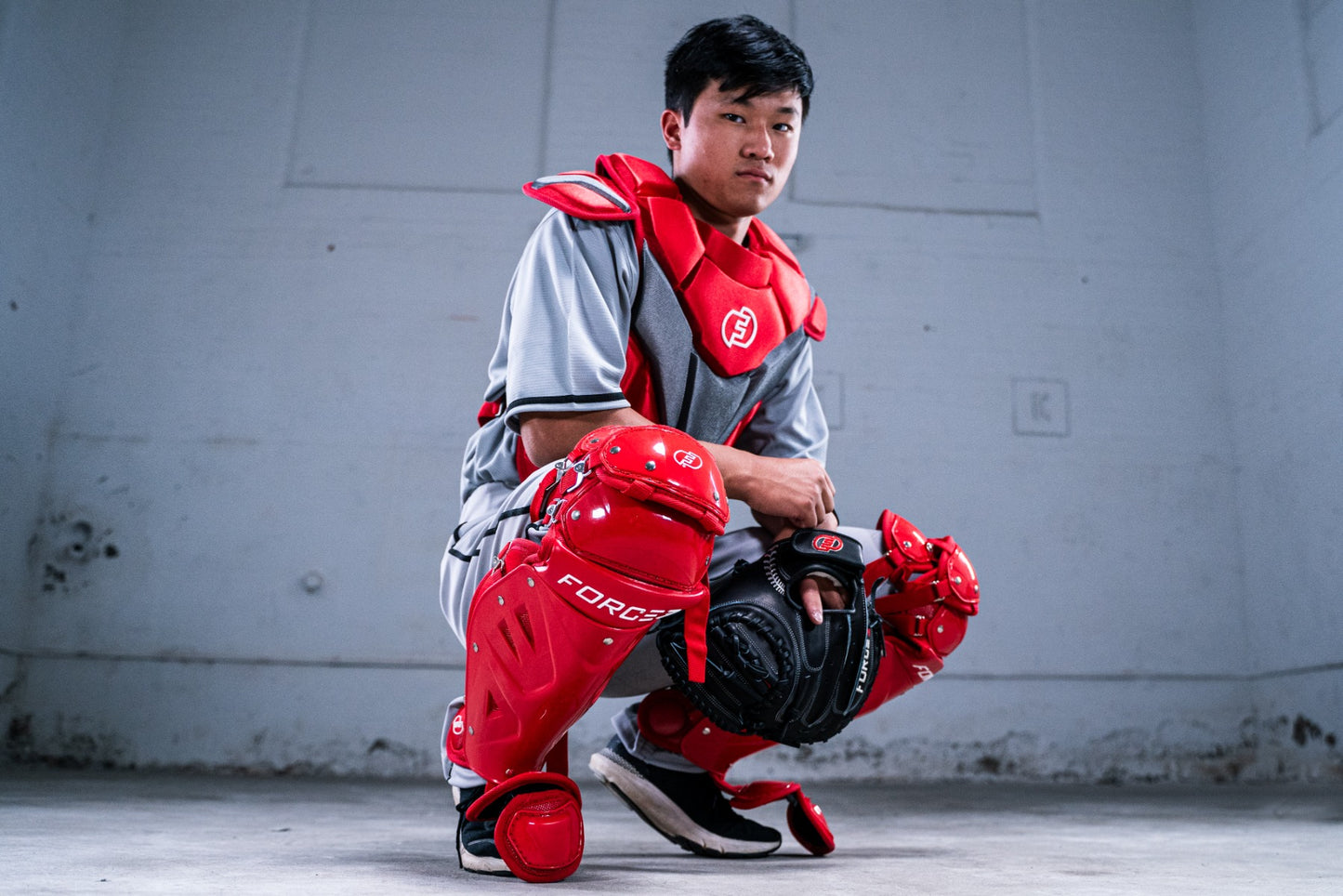 Solid State Defender Catcher Shin Guards with Dupont™ Kevlar®