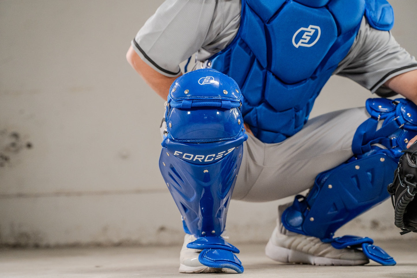 Solid State Defender Catcher Shin Guards with Dupont™ Kevlar®