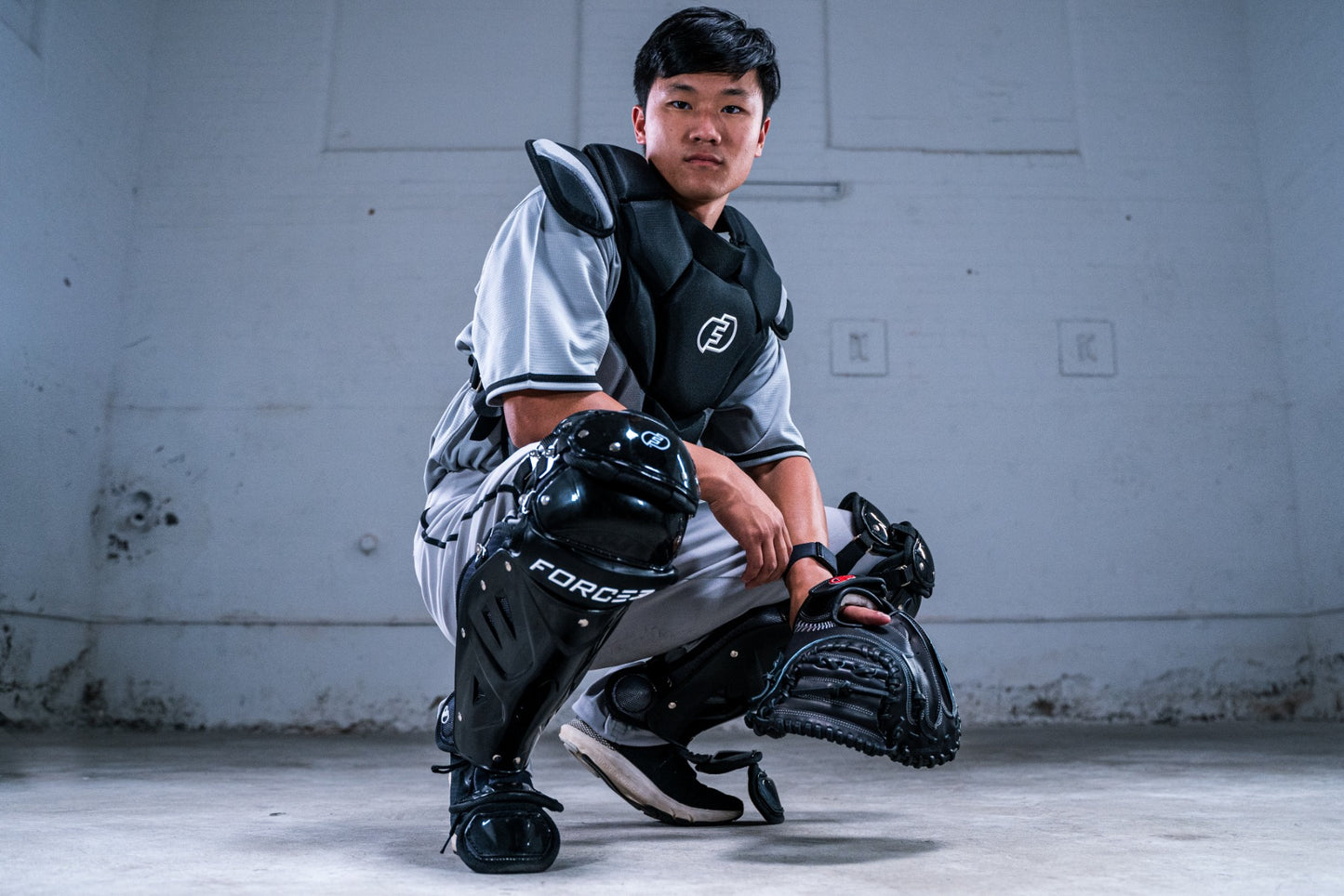 Solid State Defender Catcher Shin Guards with Dupont™ Kevlar®