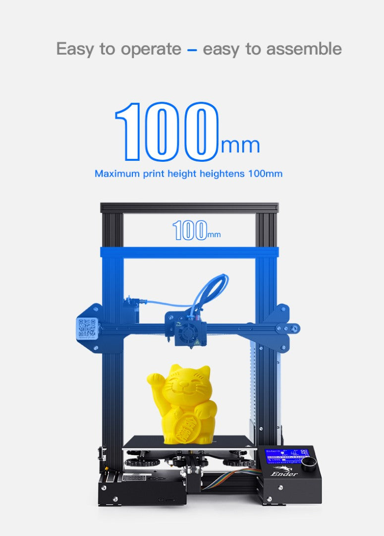 Ender-3 Z Axis Extension Profiles