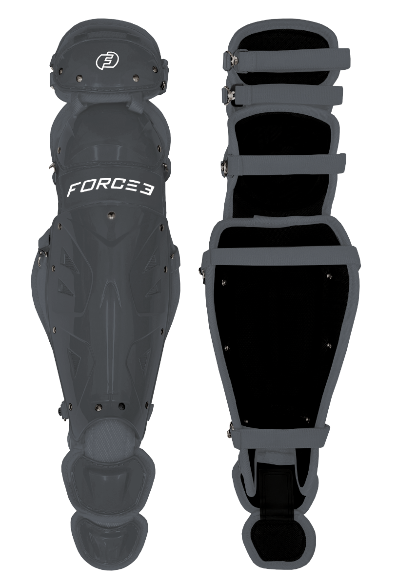 Fall Ball Youth Catcher's Set with Hockey Style Defender Mask, Chest Protector and Shin Guards - Ages 9-12 | Mask and Chest Protector Meets NOCSAE
