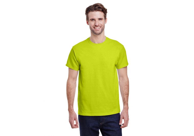 Gildan Adult Heavy Cotton™ T-Shirt SAFETY GREEN
