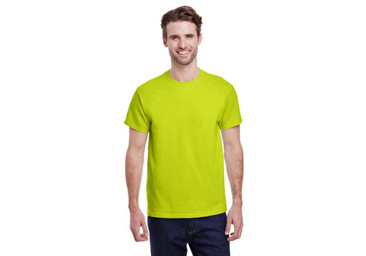 Gildan Adult Heavy Cotton™ T-Shirt SAFETY GREEN