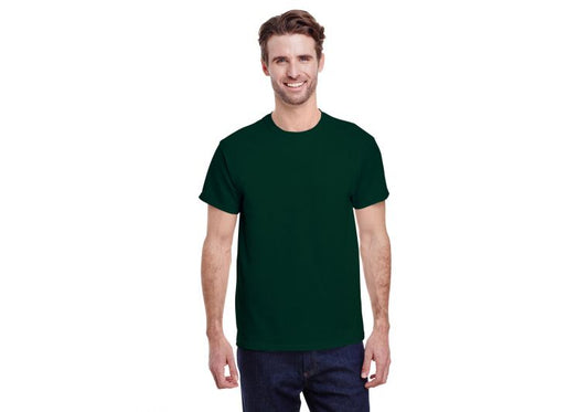 Gildan Adult Heavy Cotton™ T-Shirt FOREST GREEN
