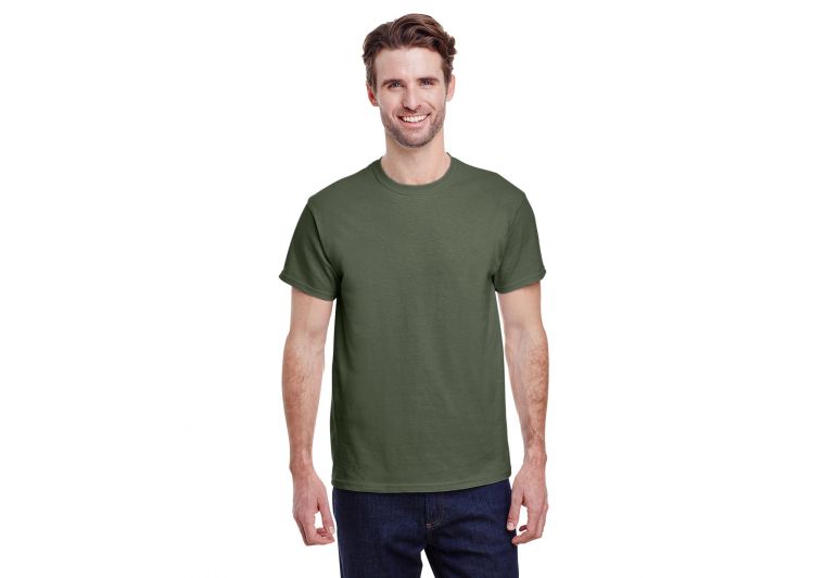 Gildan Adult Heavy Cotton™ T-Shirt MILITARY GREEN