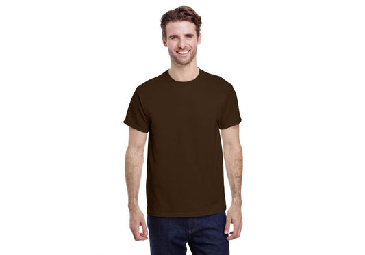 Gildan Adult Heavy Cotton™ T-Shirt DARK CHOCOLATE