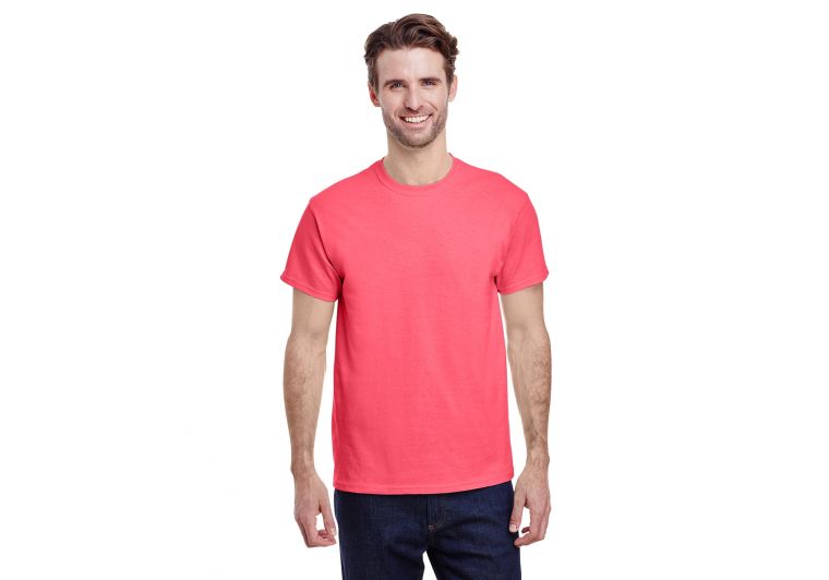 Gildan Adult Heavy Cotton™ T-Shirt CORAL SILK