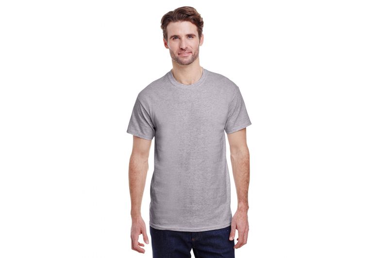 Gildan Adult Heavy Cotton™ T-Shirt SPORT GREY