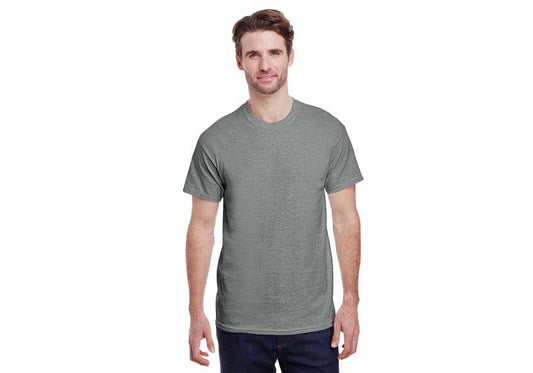 Gildan Adult Heavy Cotton™ T-Shirt GRAPHITE HEATHER