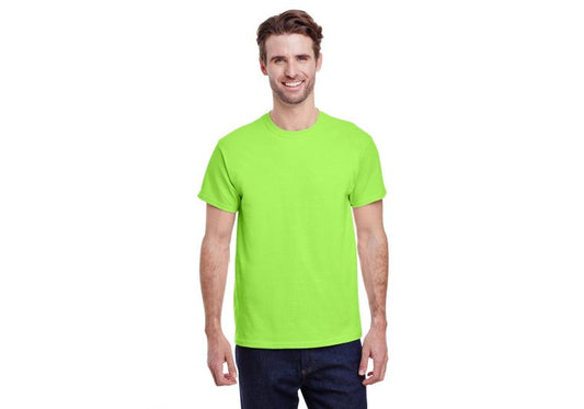 Gildan Adult Heavy Cotton™ T-Shirt NEON GREEN