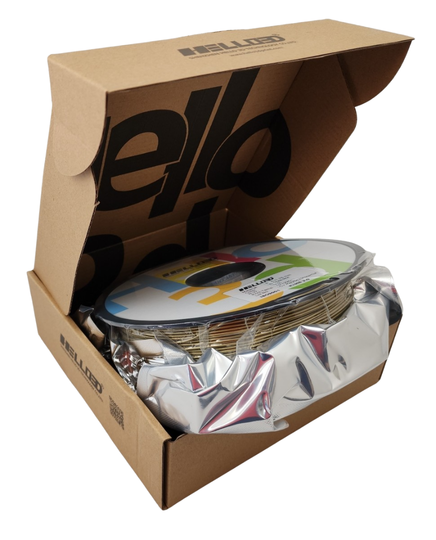 Hello3D Metal-Like PLA Filament Bronze 1Kg