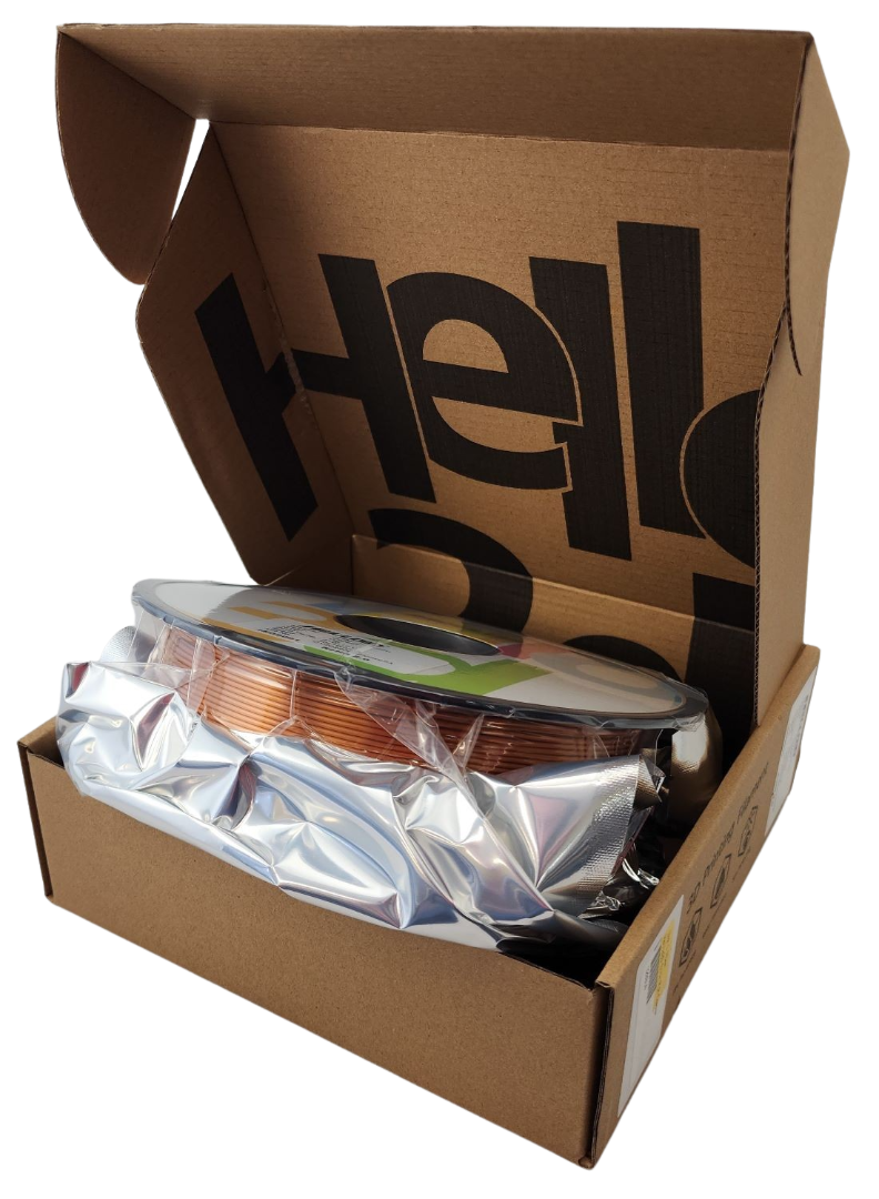 Hello3D Silk PLA Filament Copper 1Kg