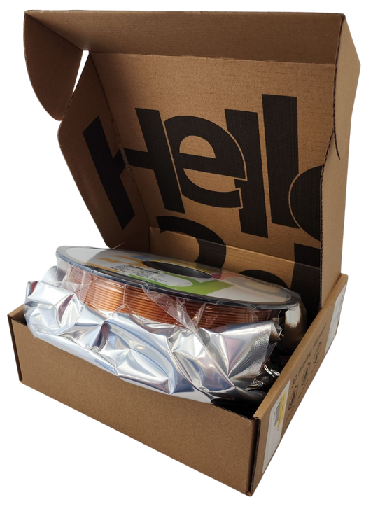 Hello3D Silk PLA Filament Copper 1Kg