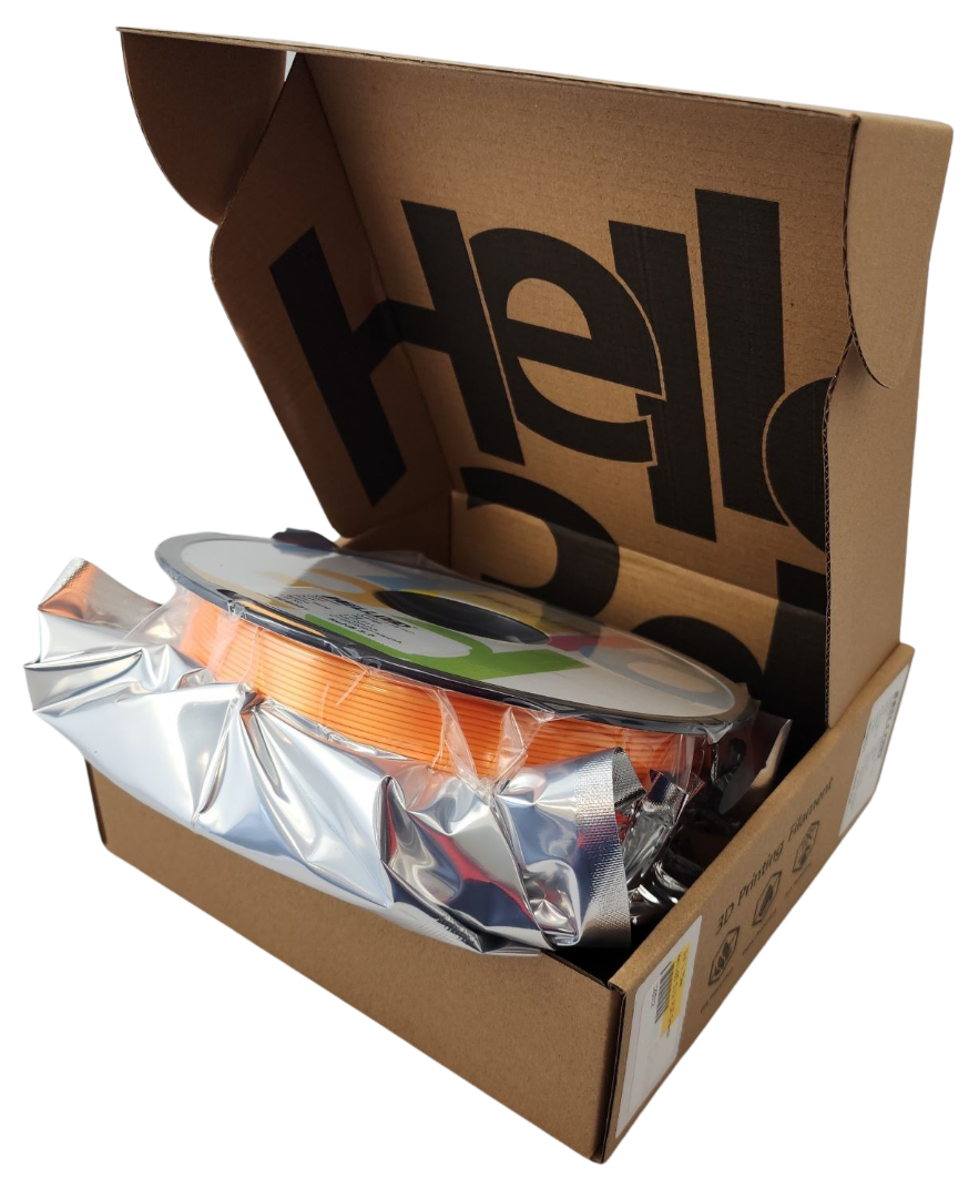 Hello3D Silk PLA Filament Orange1Kg