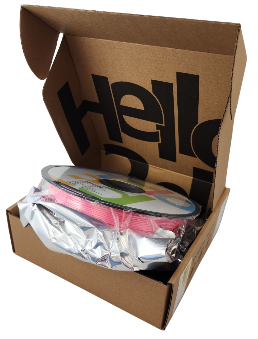 Hello3D Silk PLA Filament Pink 1Kg