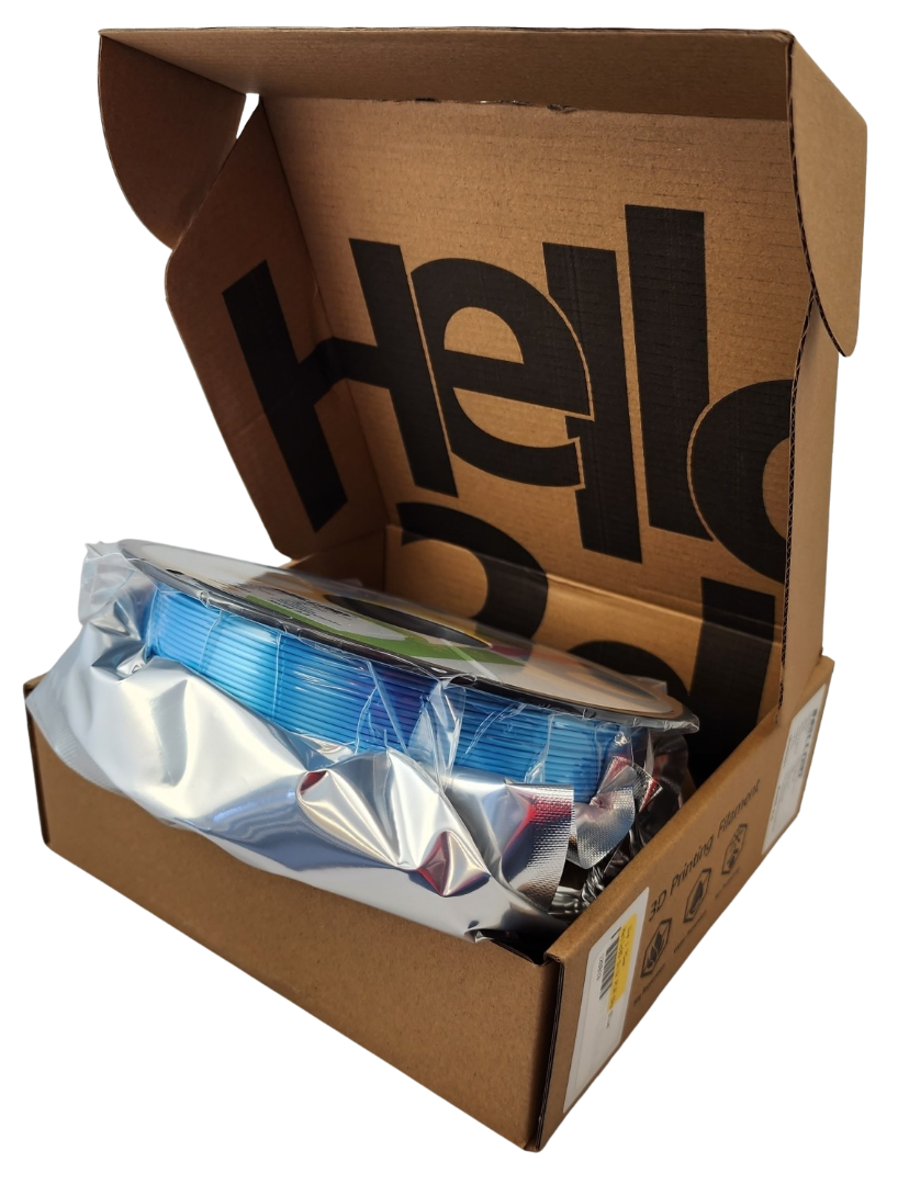 Hello3D Silk PLA Filament Sky Blue 1Kg