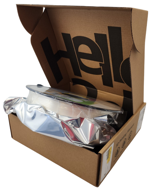 Hello3D Silk PLA Filament White 1Kg