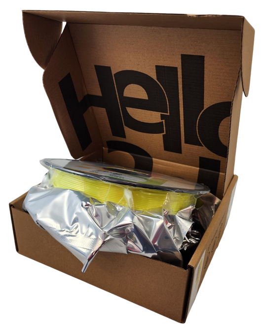 Hello3D Silk PLA Filament Yellow 1Kg