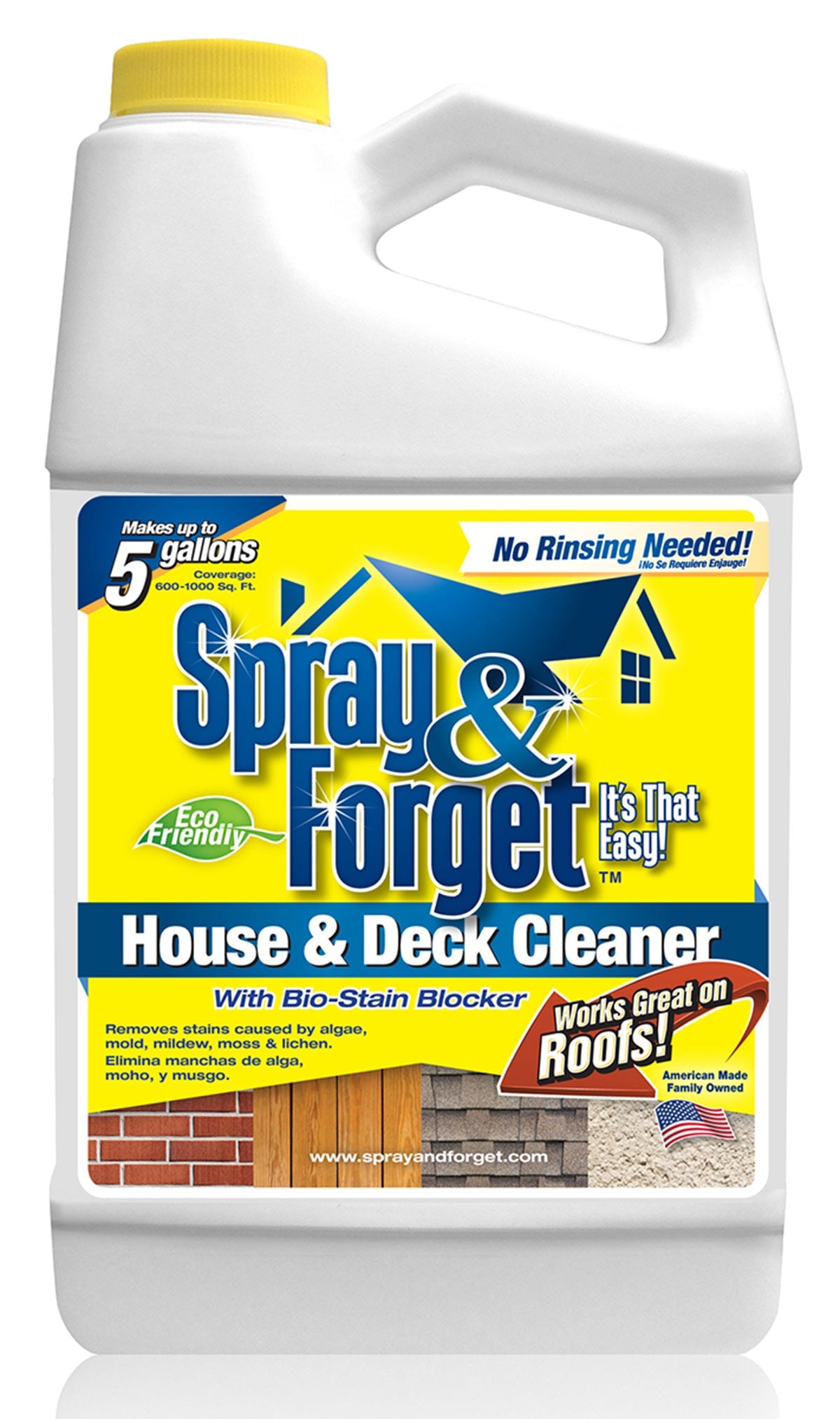 Spray & Forget  64oz House & Deck Concentrated Cleaner