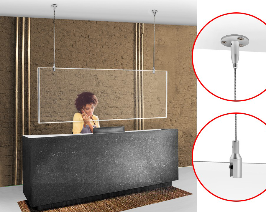 HANGING PANEL CEILING MOUNT KIT