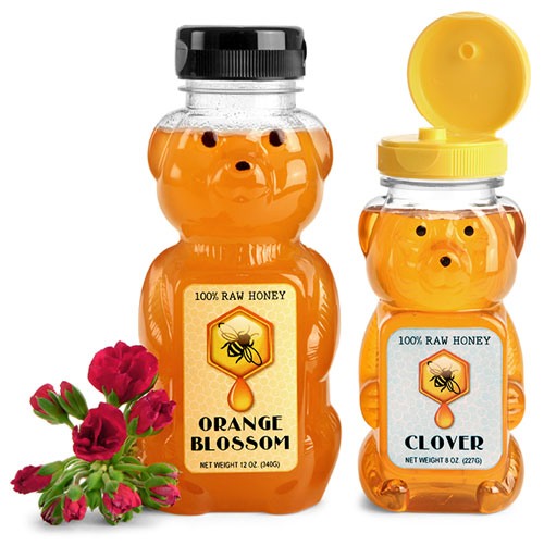 Honey Bear Bottle 8oz