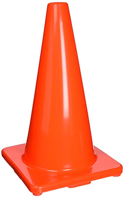 Orange PVC Safety Cone