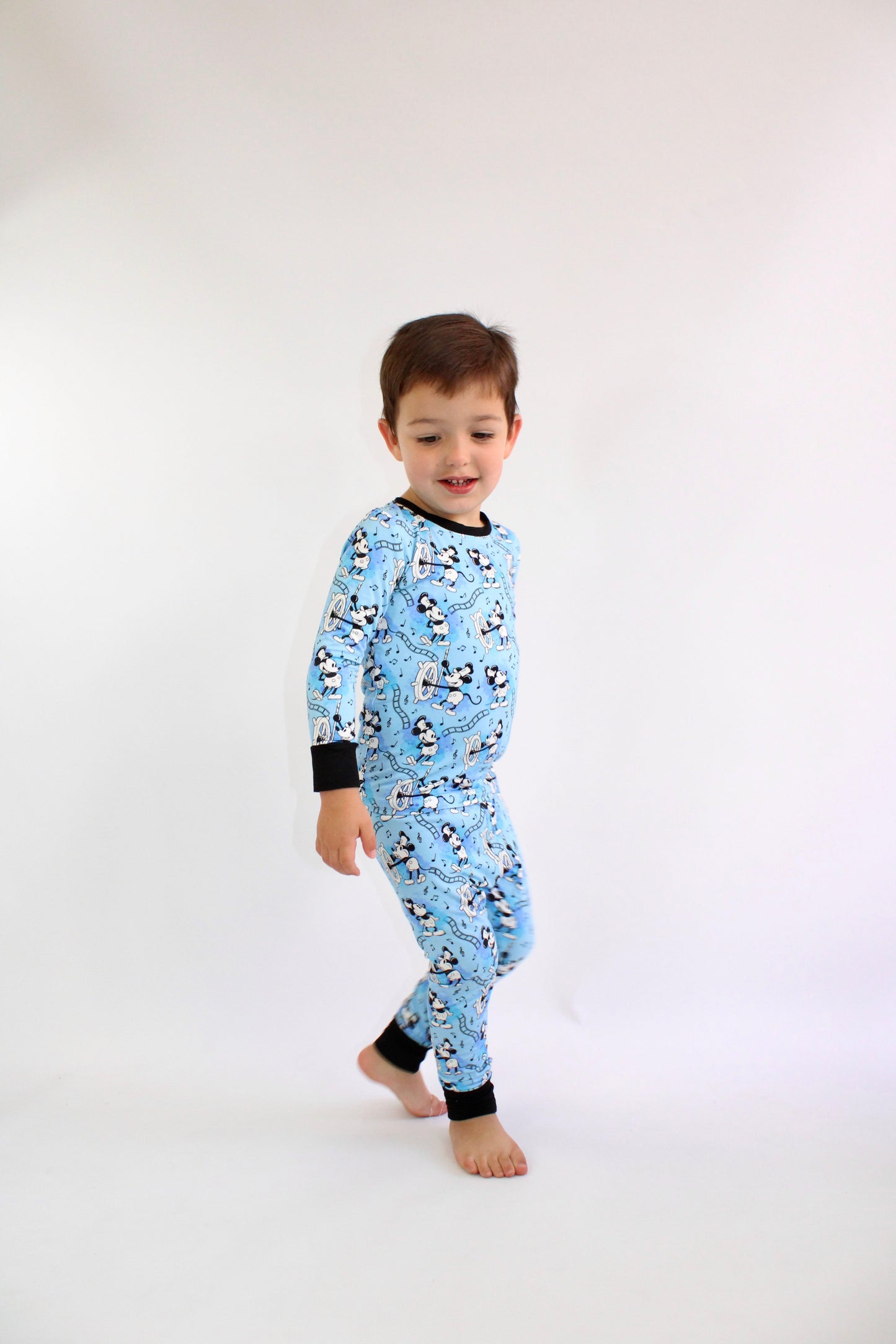 Steamboat Blue Long Sleeve Set