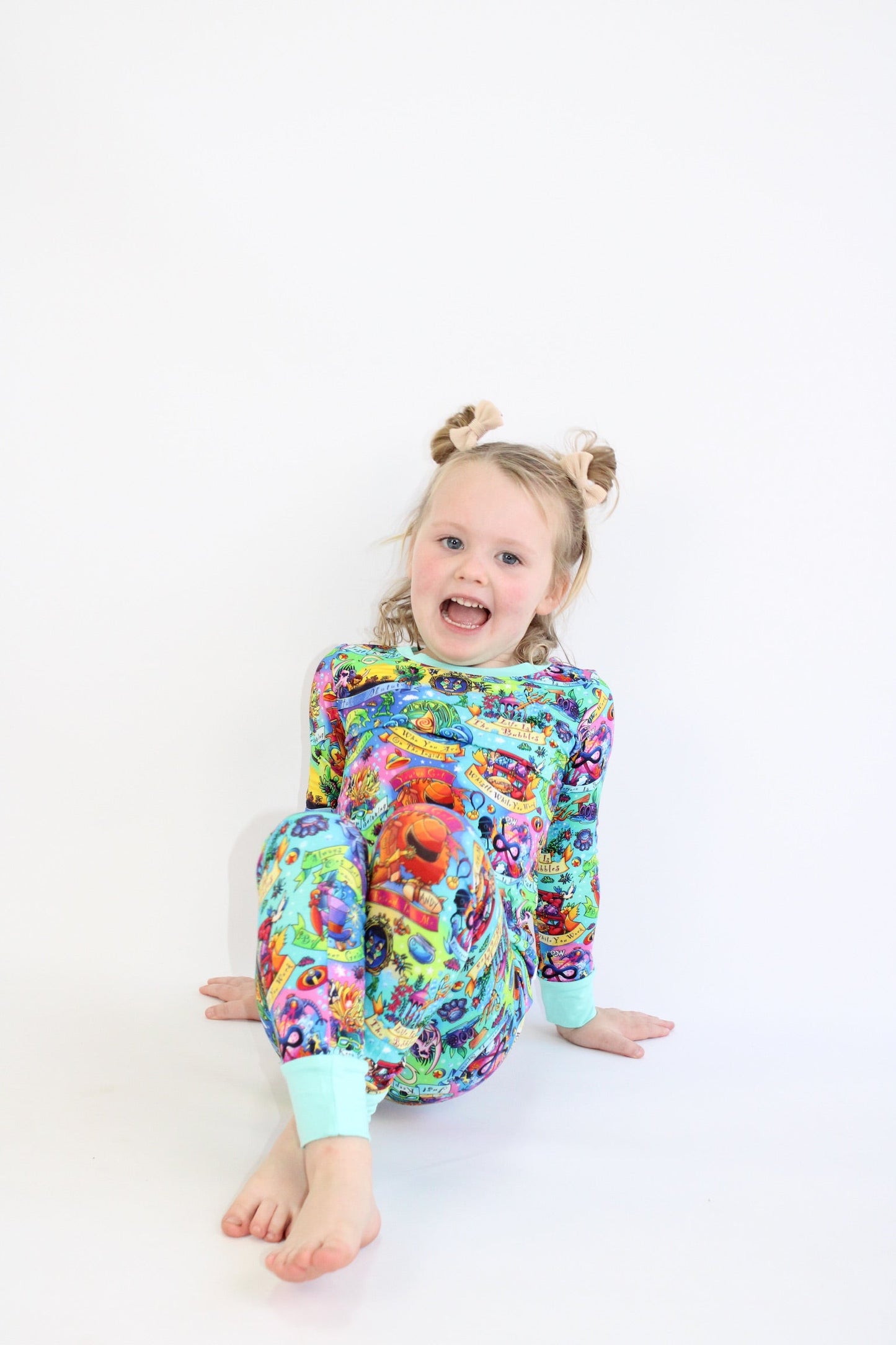 Neon Movies Long Sleeve Set