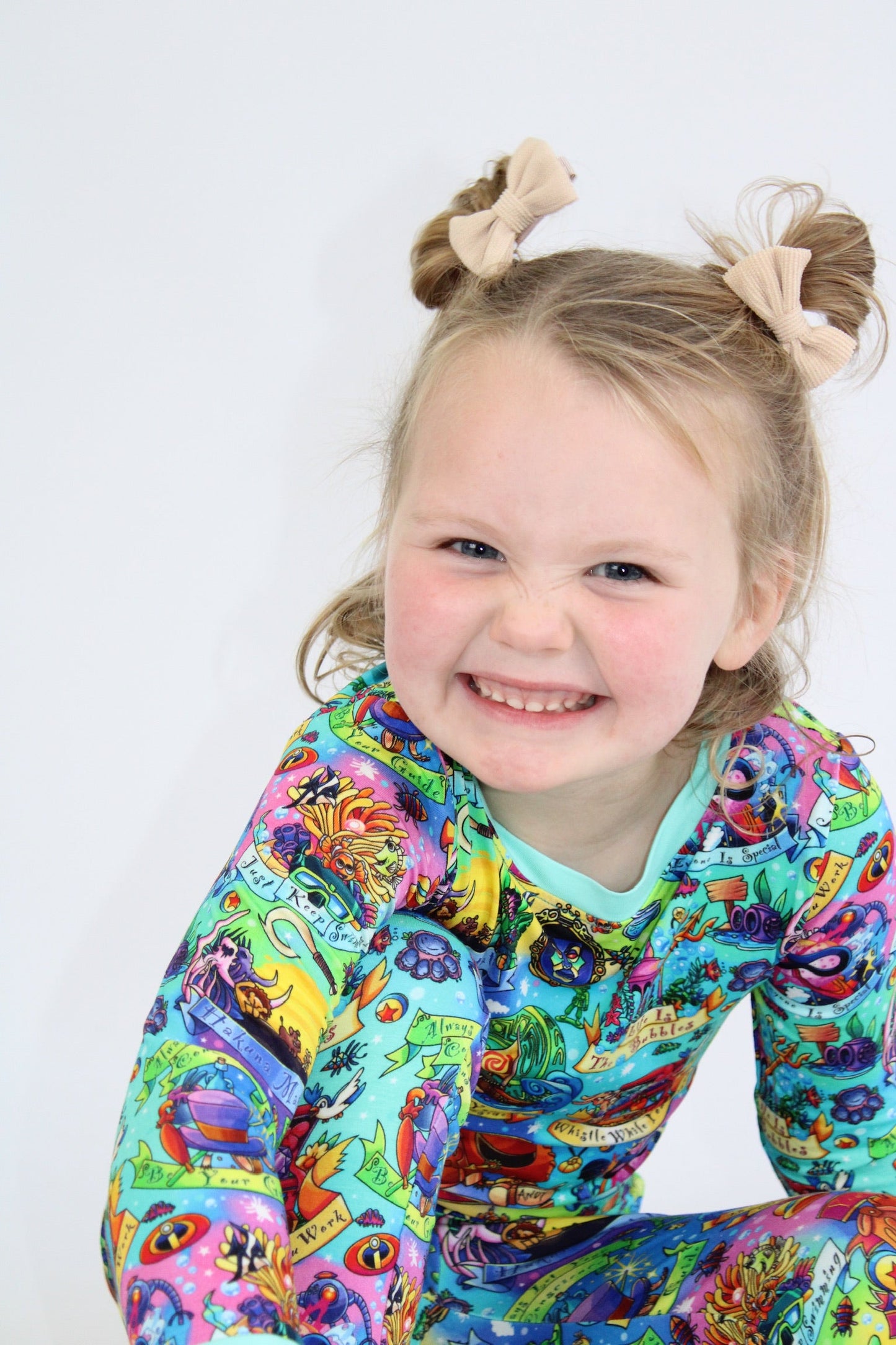 Neon Movies Long Sleeve Set