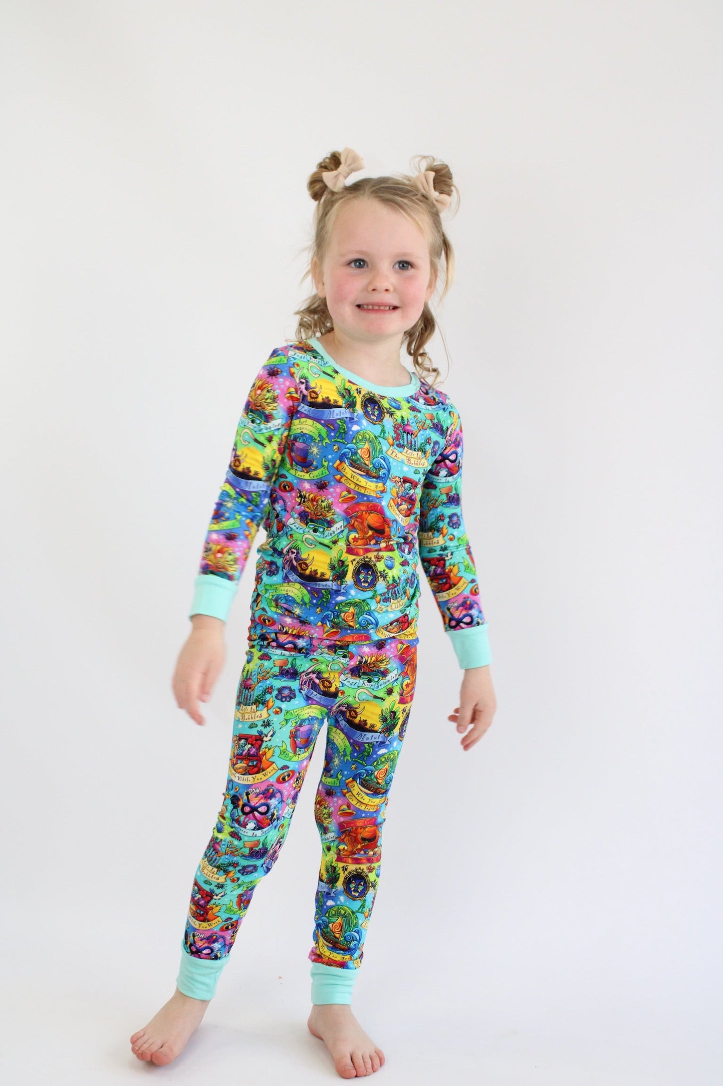 Neon Movies Long Sleeve Set