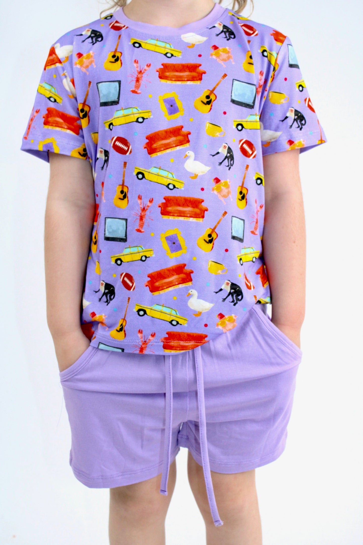 *Pre-Sale* I'll Be There For You Short Sleeve & Jogger Short Set