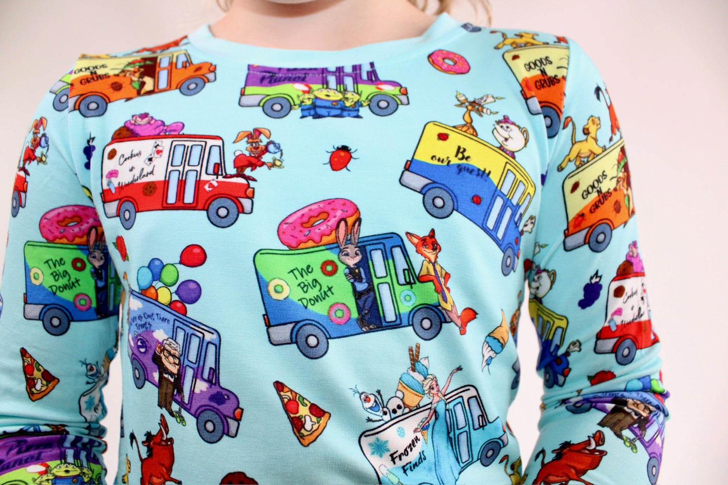 Food Trucks Long Sleeve Set