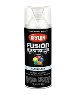 Fusion All-in-One Paint for Plastic Clear
