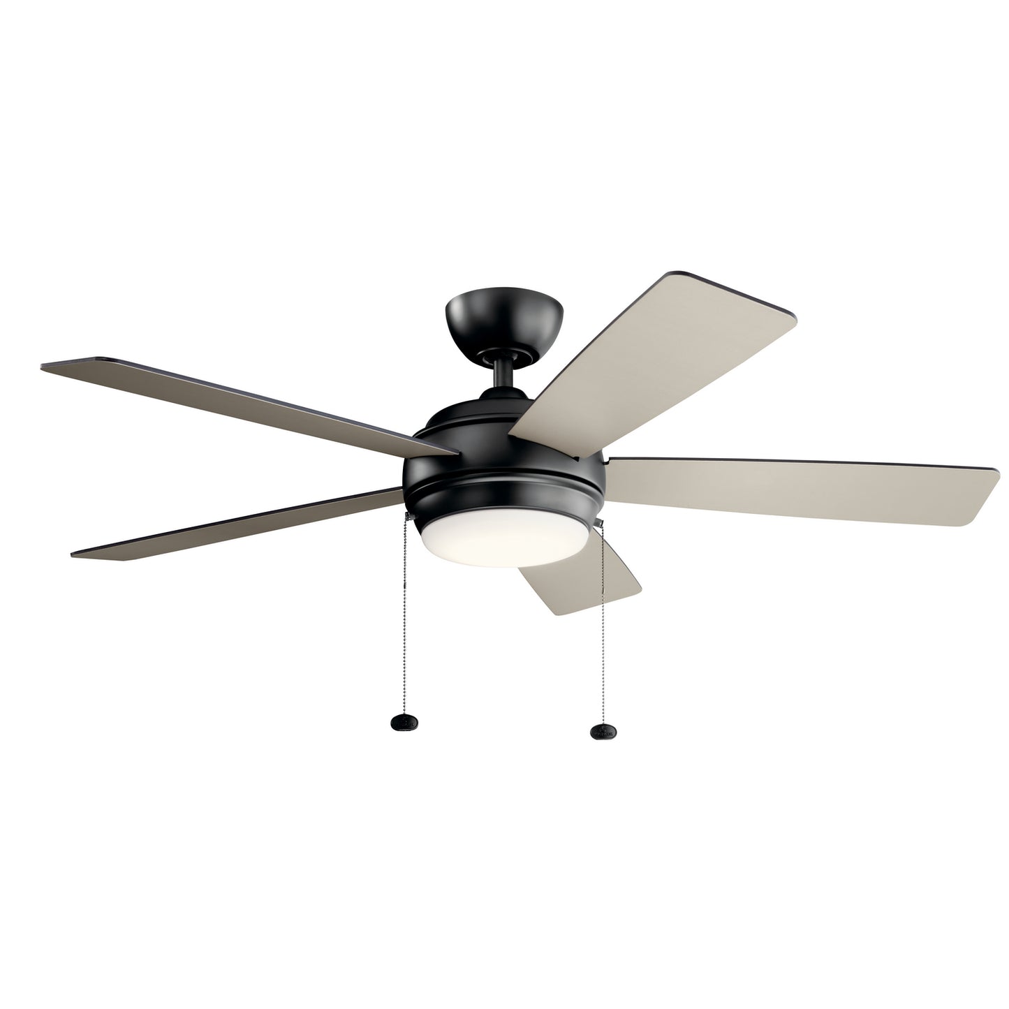 Kichler - 330174SBK - 52"Ceiling Fan - Starkk - Satin Black