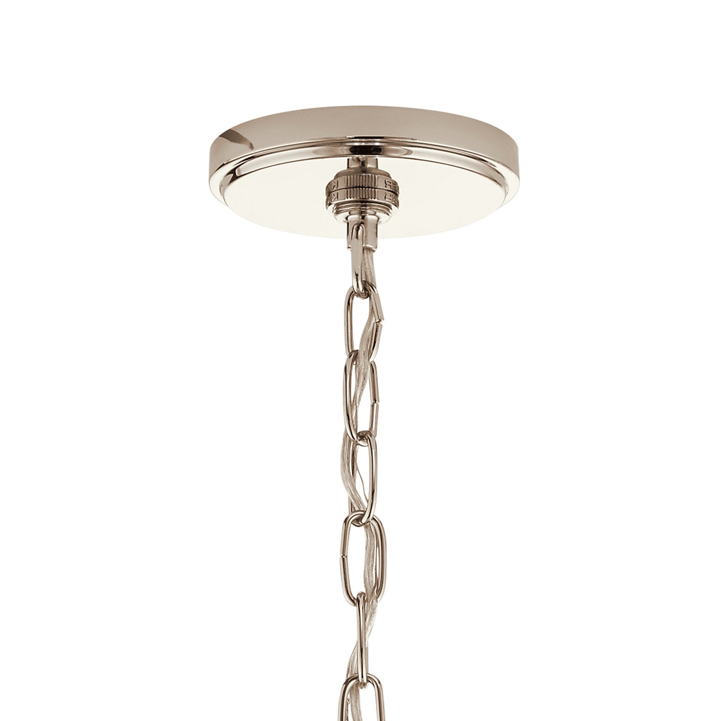 Kichler - 52135PN - Three Light Pendant - Edmar - Polished Nickel