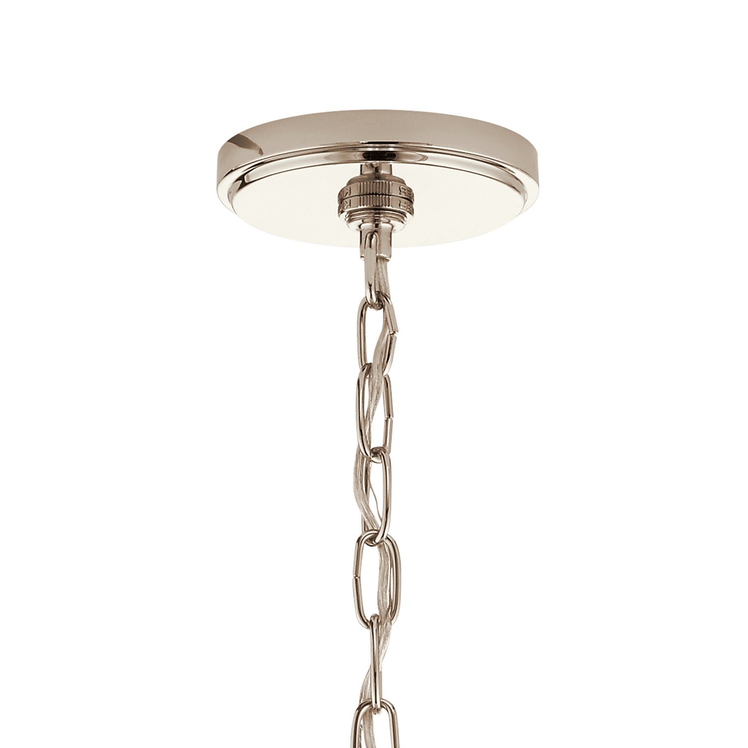 Kichler - 52135PN - Three Light Pendant - Edmar - Polished Nickel