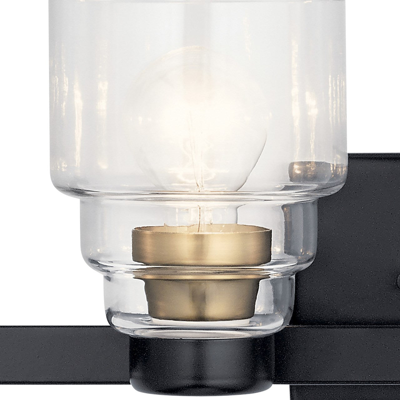 Kichler - 55013BK - Four Light Bath - Vionnet - Black