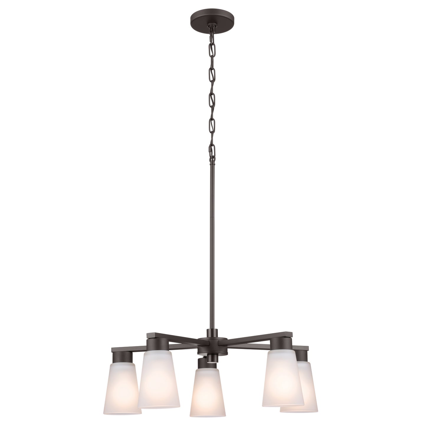 Kichler - 52436OZ - Five Light Chandelier - Stamos - Olde Bronze