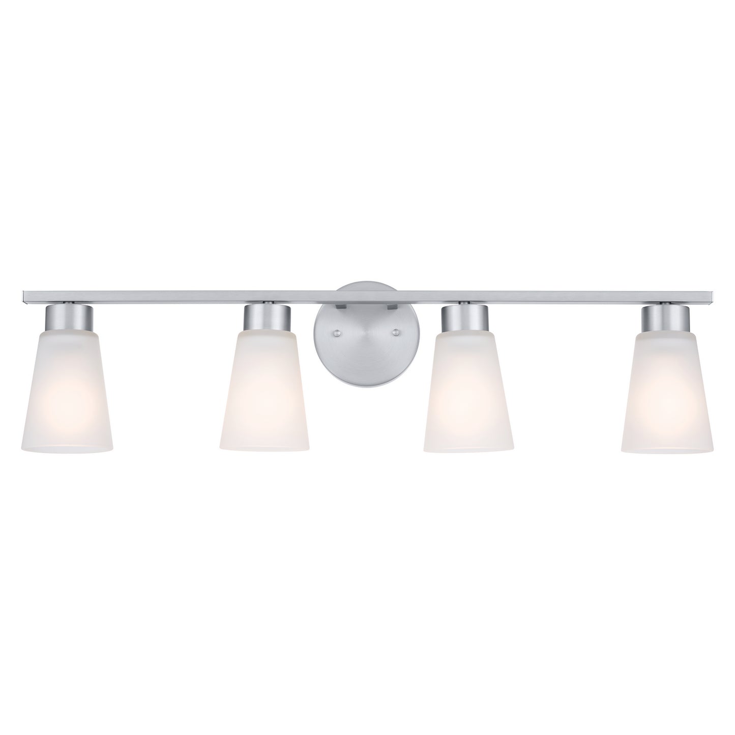 Kichler - 55122NI - Four Light Bath - Stamos - Brushed Nickel
