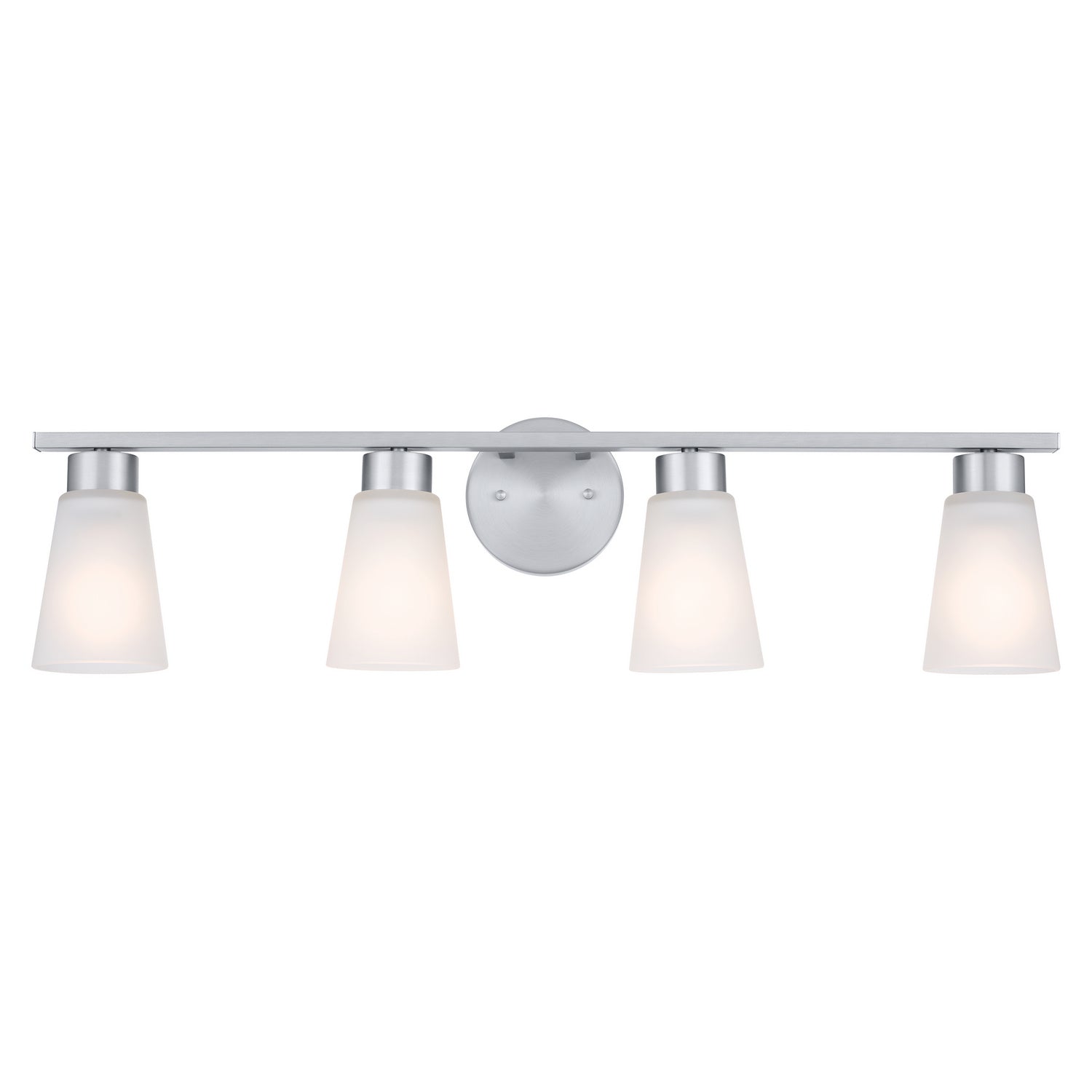 Kichler - 55122NI - Four Light Bath - Stamos - Brushed Nickel