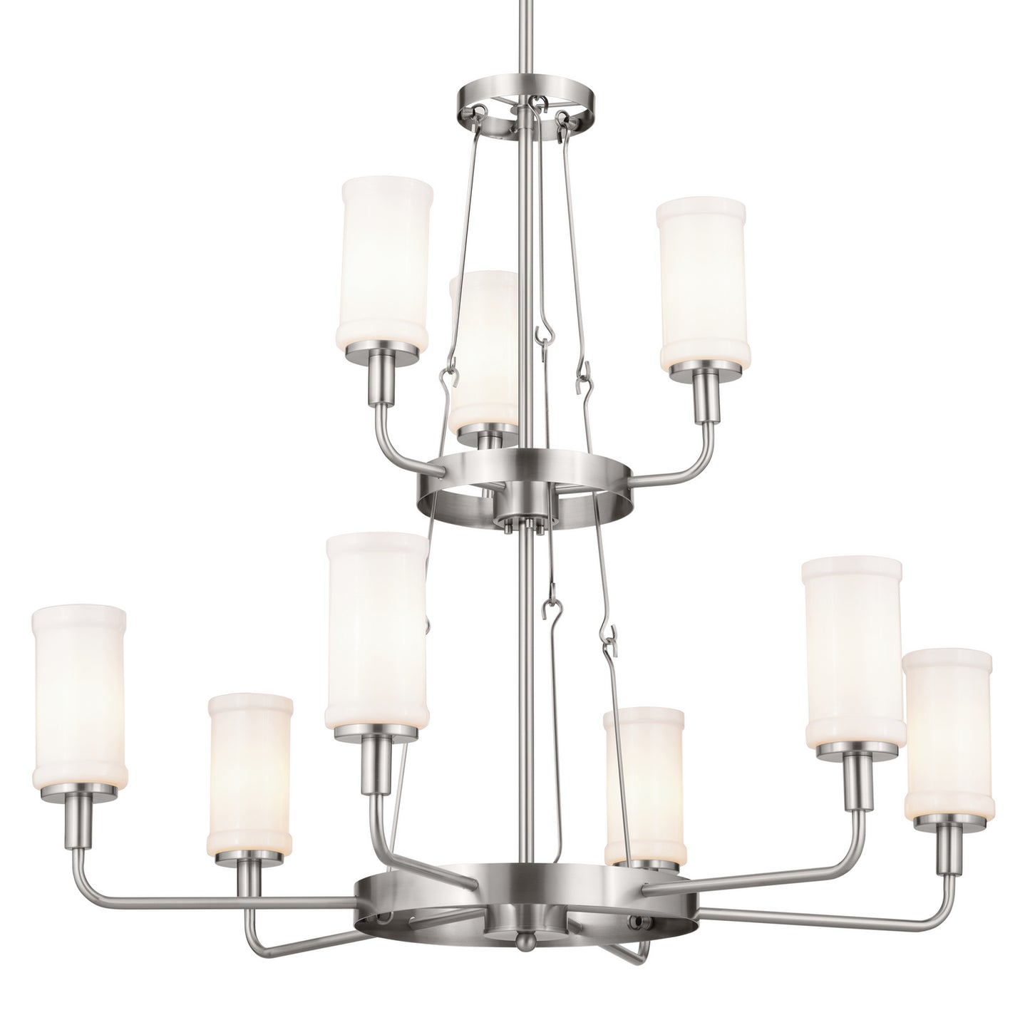 Kichler - 52452CLP - Nine Light Chandelier - Vetivene - Classic Pewter