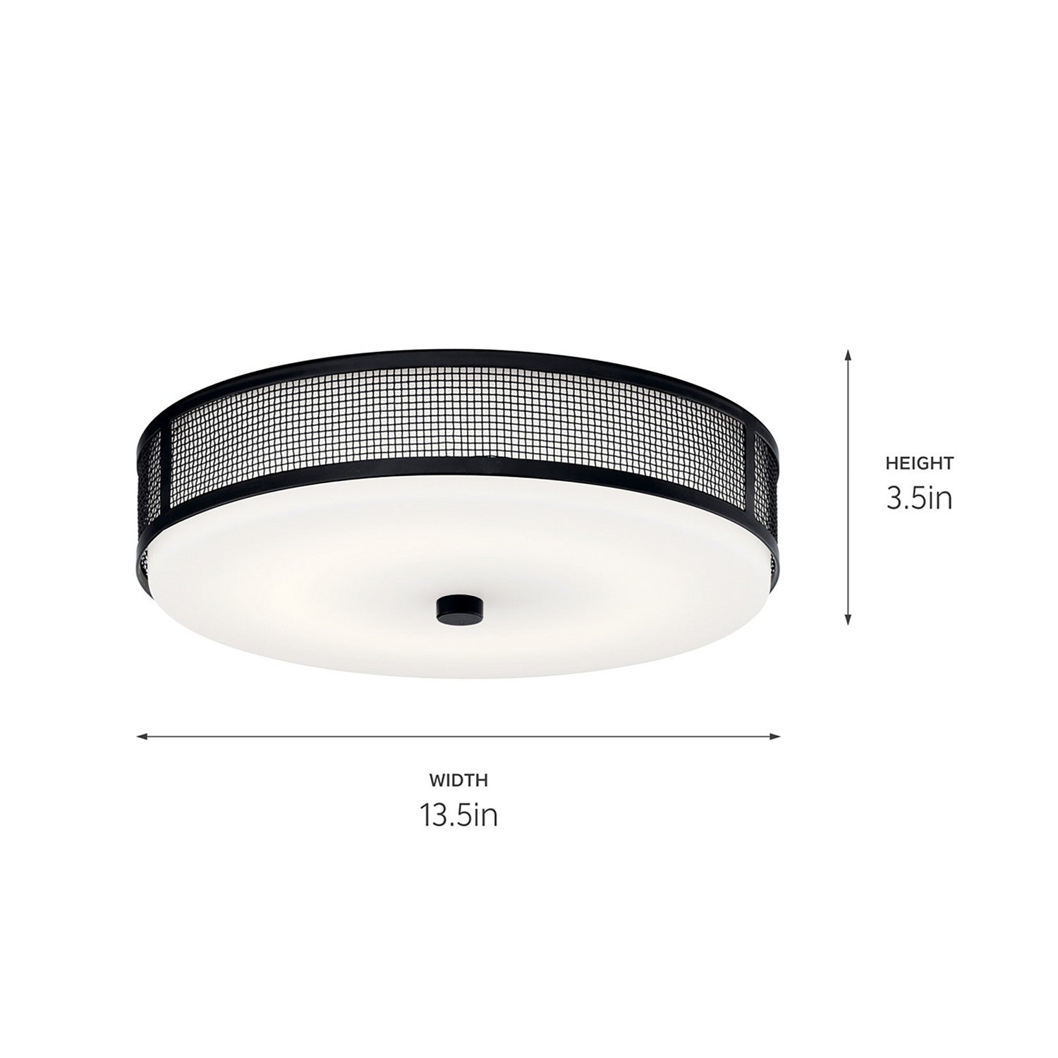 Kichler - 42379BKLEDR - LED Flush Mount - Ceiling Space - Black