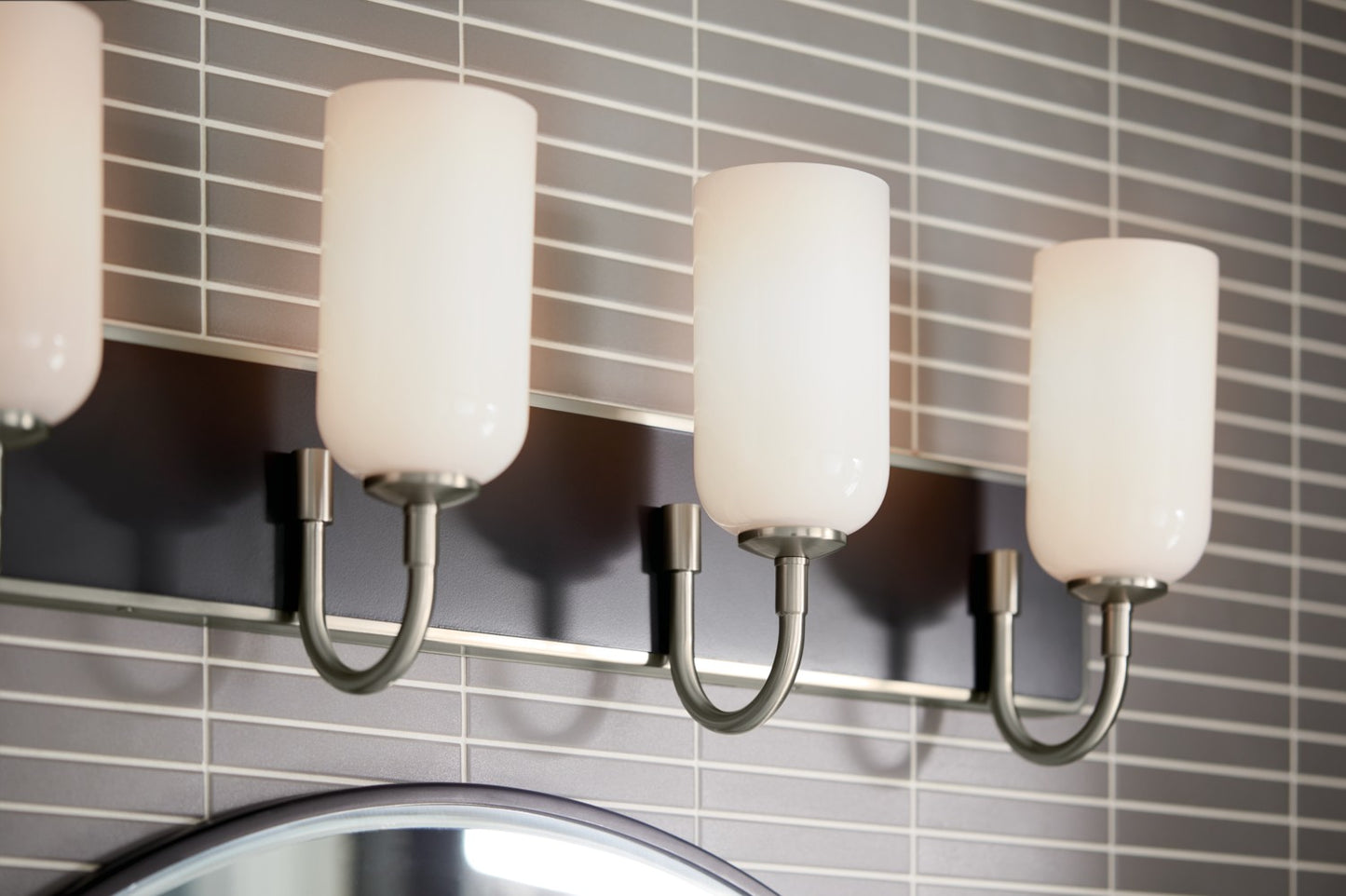 Kichler - 55164NI - Four Light Bath - Solia - Brushed Nickel