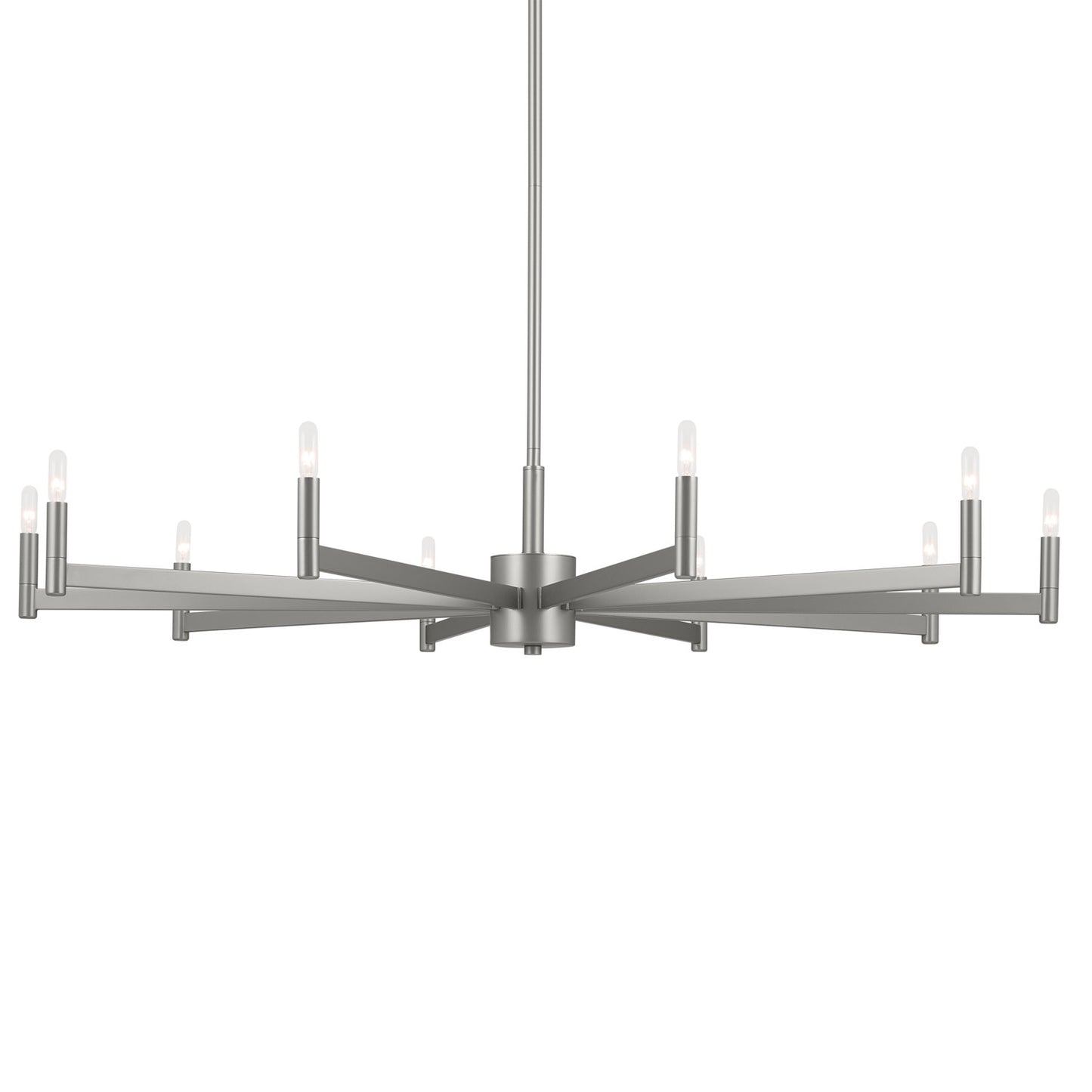 Kichler - 52613SN - Ten Light Chandelier - Erzo - Satin Nickel