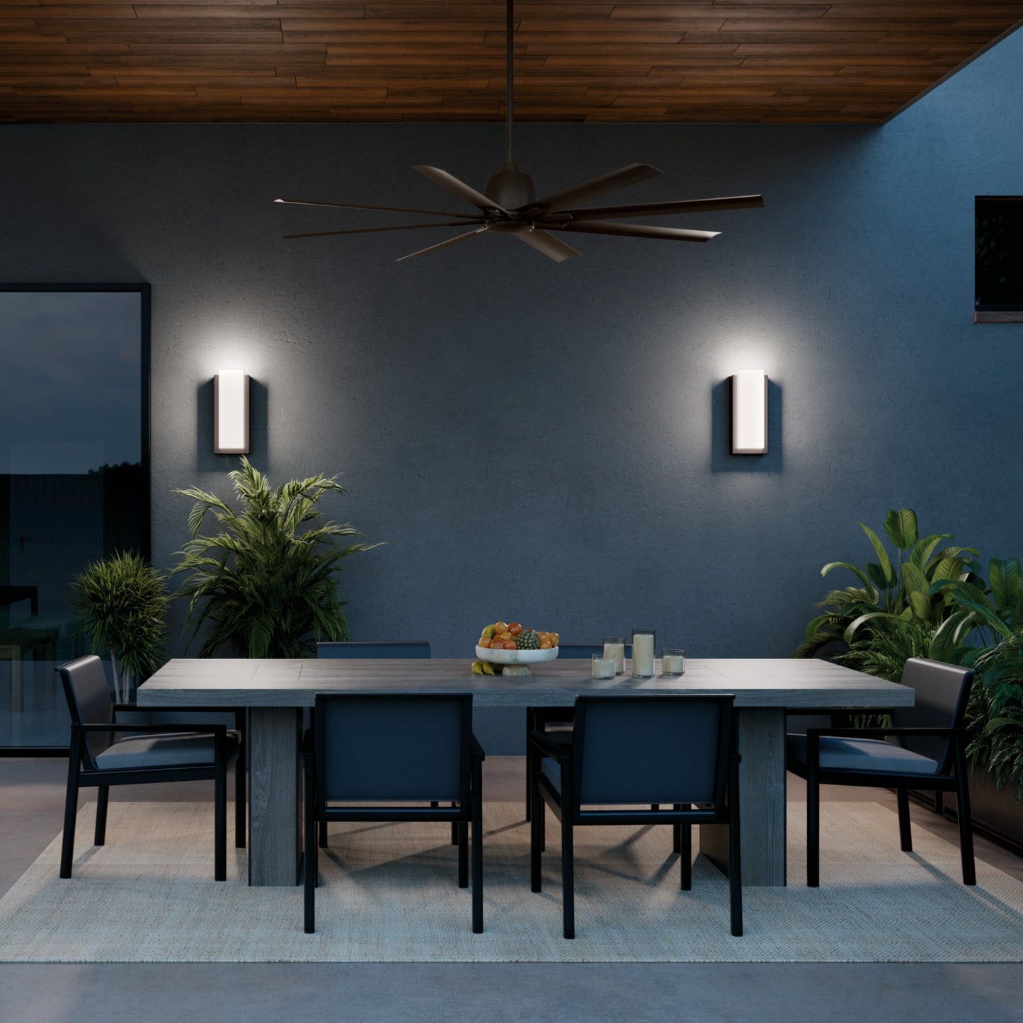 Kichler - 310275SNB - 75"Ceiling Fan - Breda - Satin Natural Bronze