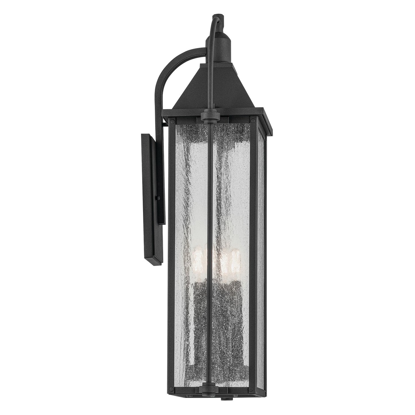 Kichler - 49716BKT - Four Light Outdoor Wall Mount - Harbor Row - Textured Black