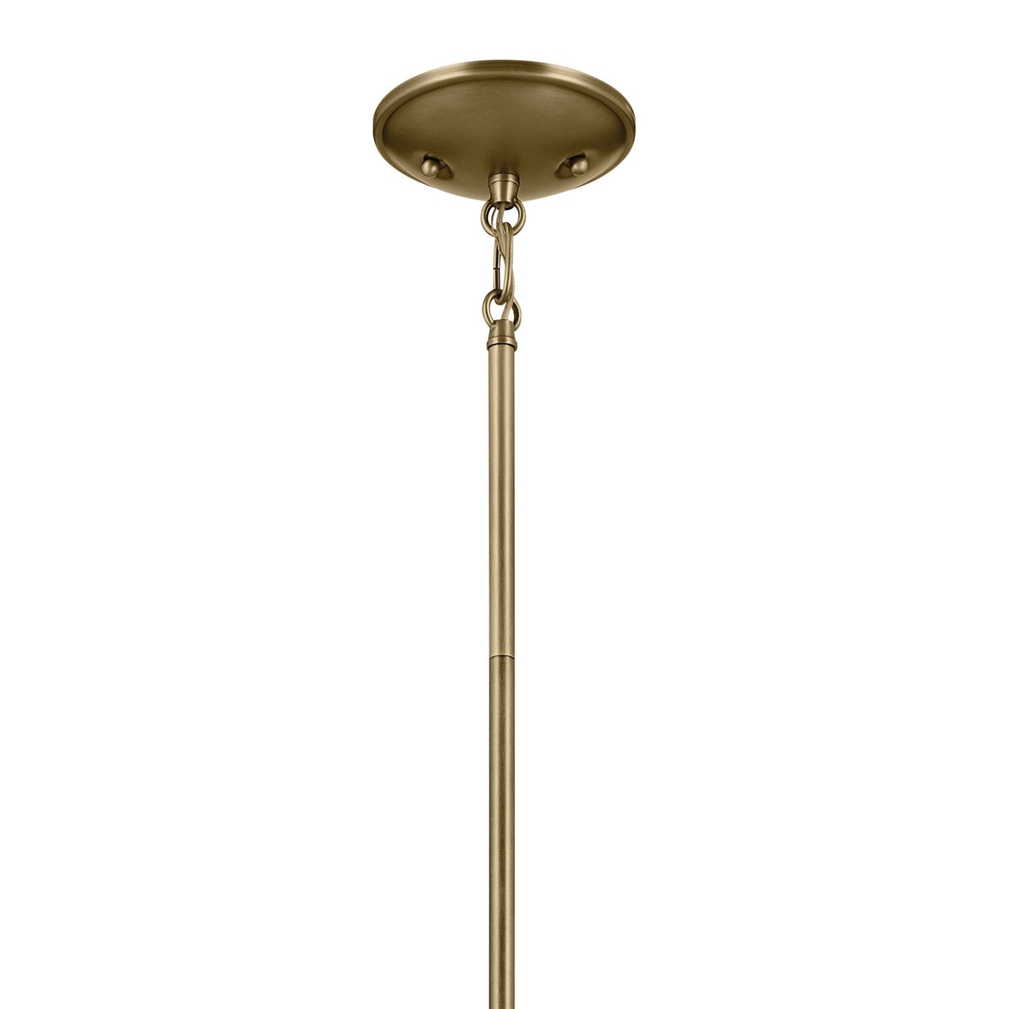 Kichler - 43670NBR - Three Light Mini Chandelier - Shailene - Natural Brass